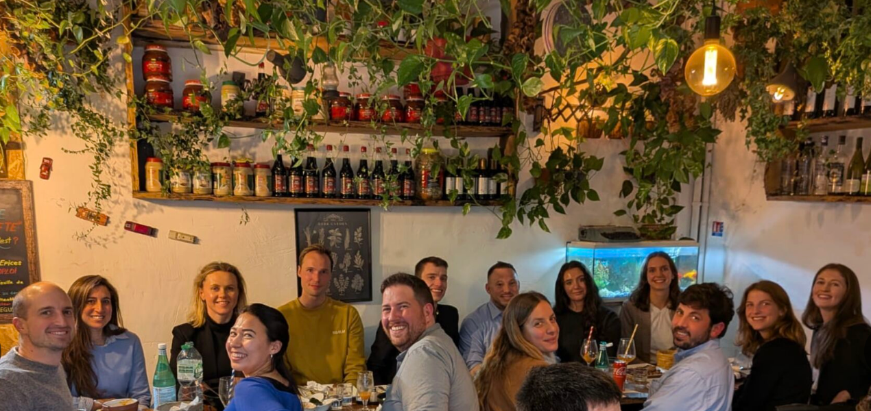 An FTW founders' dinner